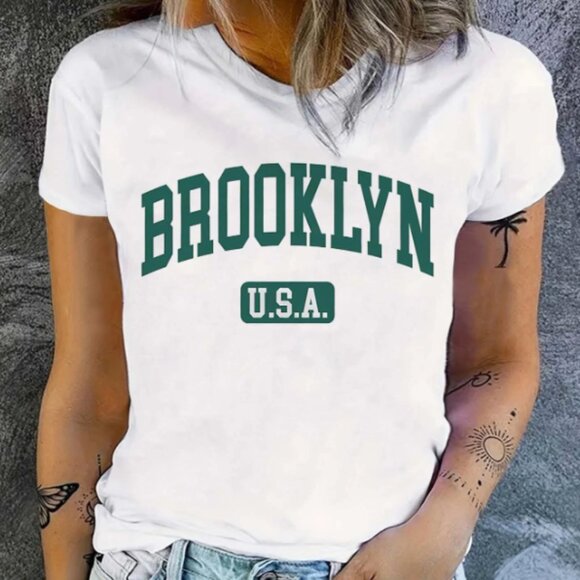 Tops - 🎀Brooklyn Casual White T
